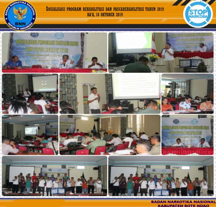 Sosialisasi Program Rehabilitasi Dan Pascarehabilitasi Tahun 2019