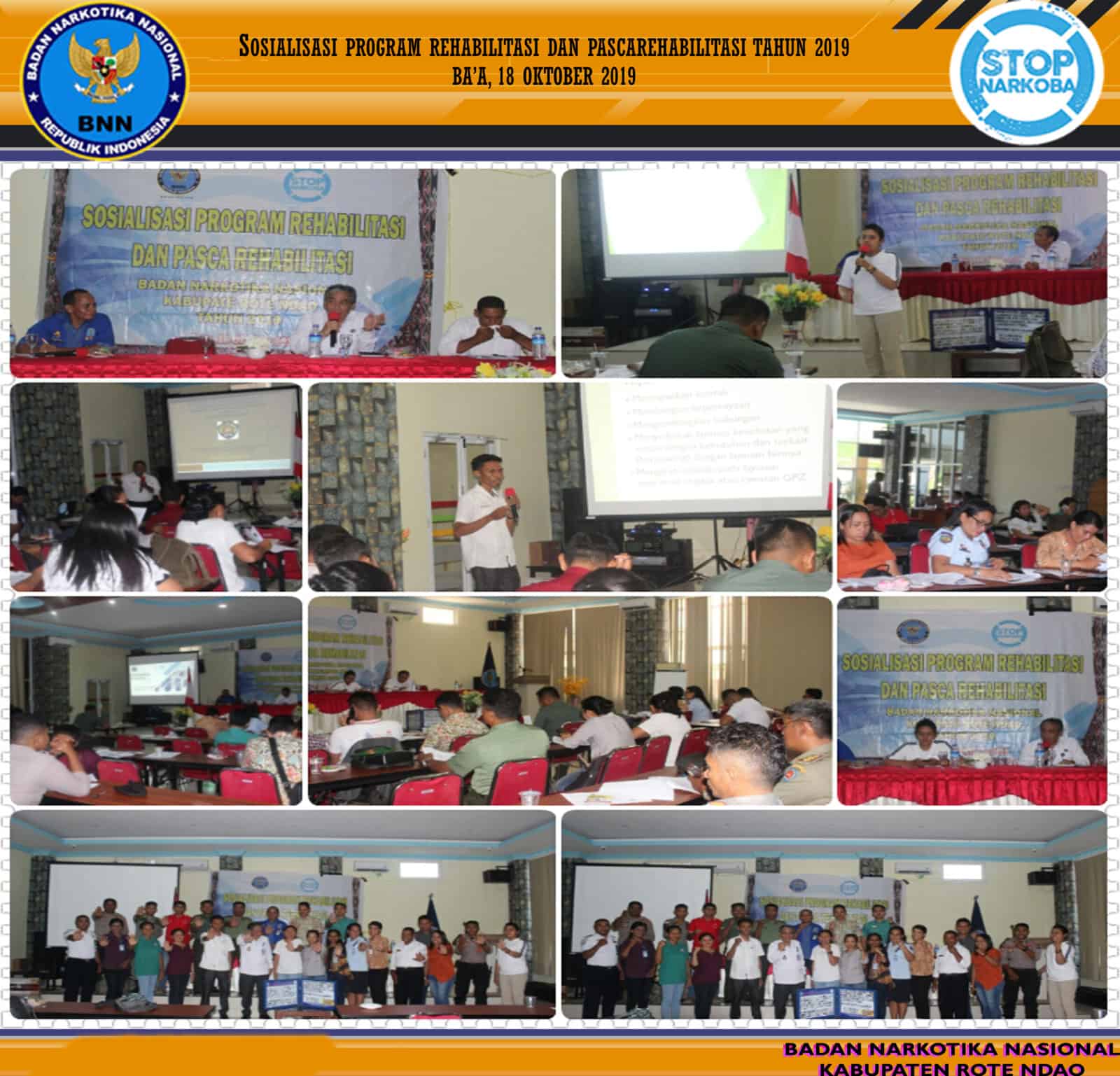 Sosialisasi Program Rehabilitasi Dan Pascarehabilitasi Tahun 2019 Sosialisasi Program Rehabilitasi Dan Pascarehabilitasi Tahun 2019