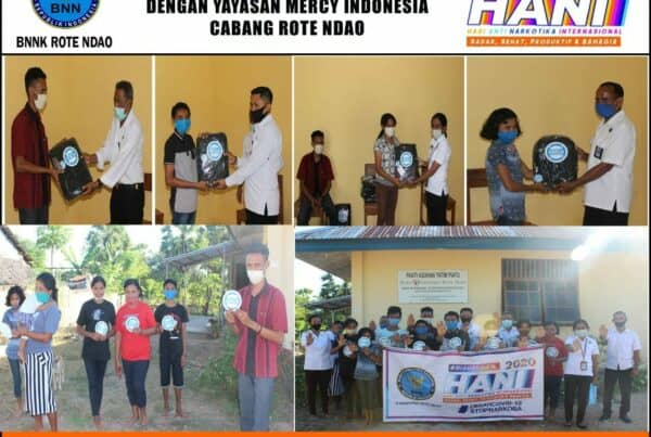 Pasca HANI BNNK Rote Ndao Berbagi Kasih Dengan Yayasan Mercy Indonesia Cabang Rote Ndao