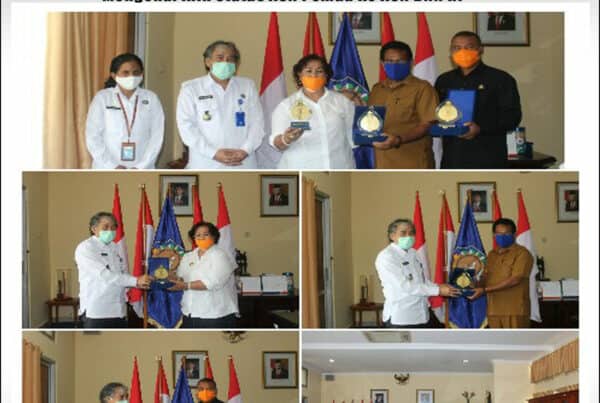 Koordinasi Kepala BNNK Rote Ndao dengan Bupati Rote Ndao Terkait Alih Status ASN Pemda ke ASN BNN RI
