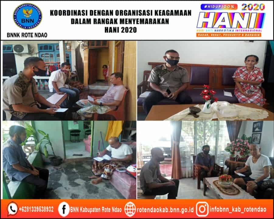 Koordinasi Dengan Lembaga Keagamaan Dalam Rangka Menyemarakkan HANI 2020