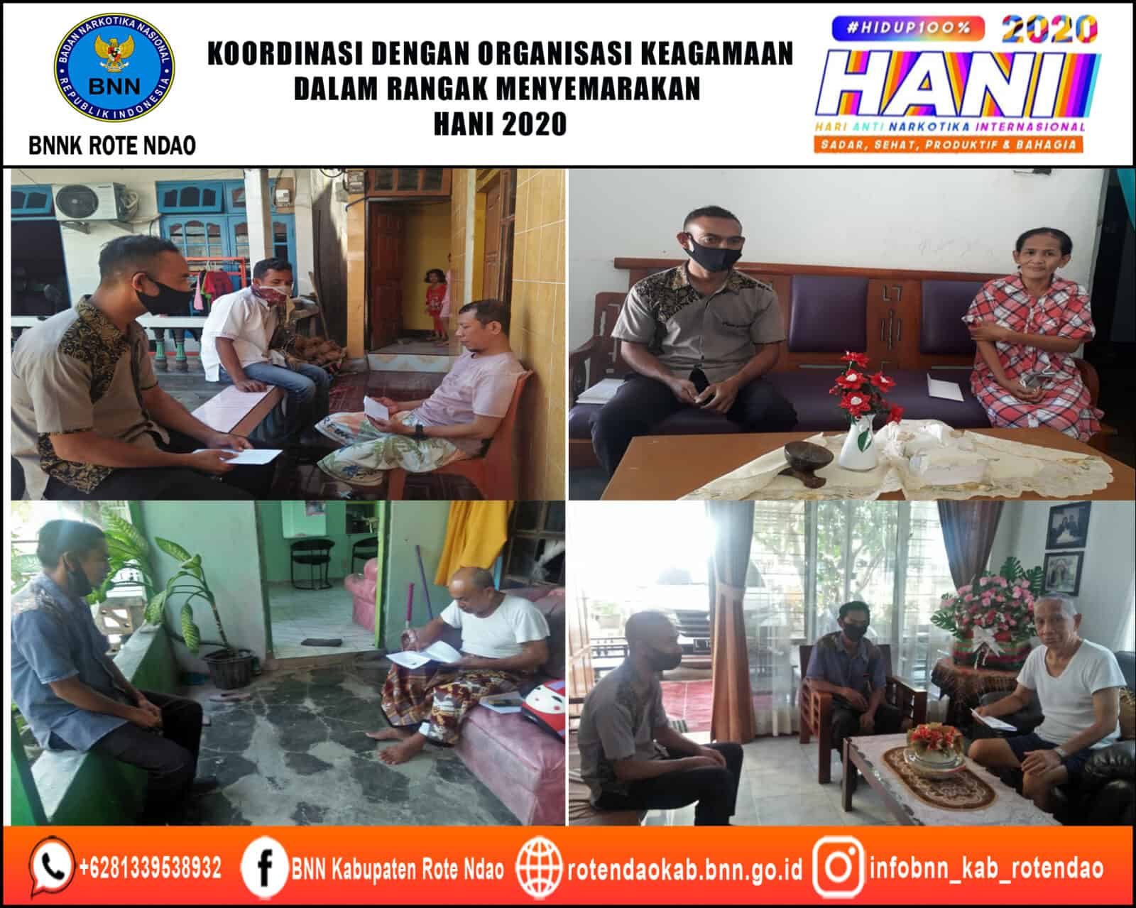 Koordinasi Dengan Lembaga Keagamaan Dalam Rangka Menyemarakkan HANI 2020 Koordinasi Dengan Lembaga Keagamaan Dalam Rangka Menyemarakkan HANI 2020