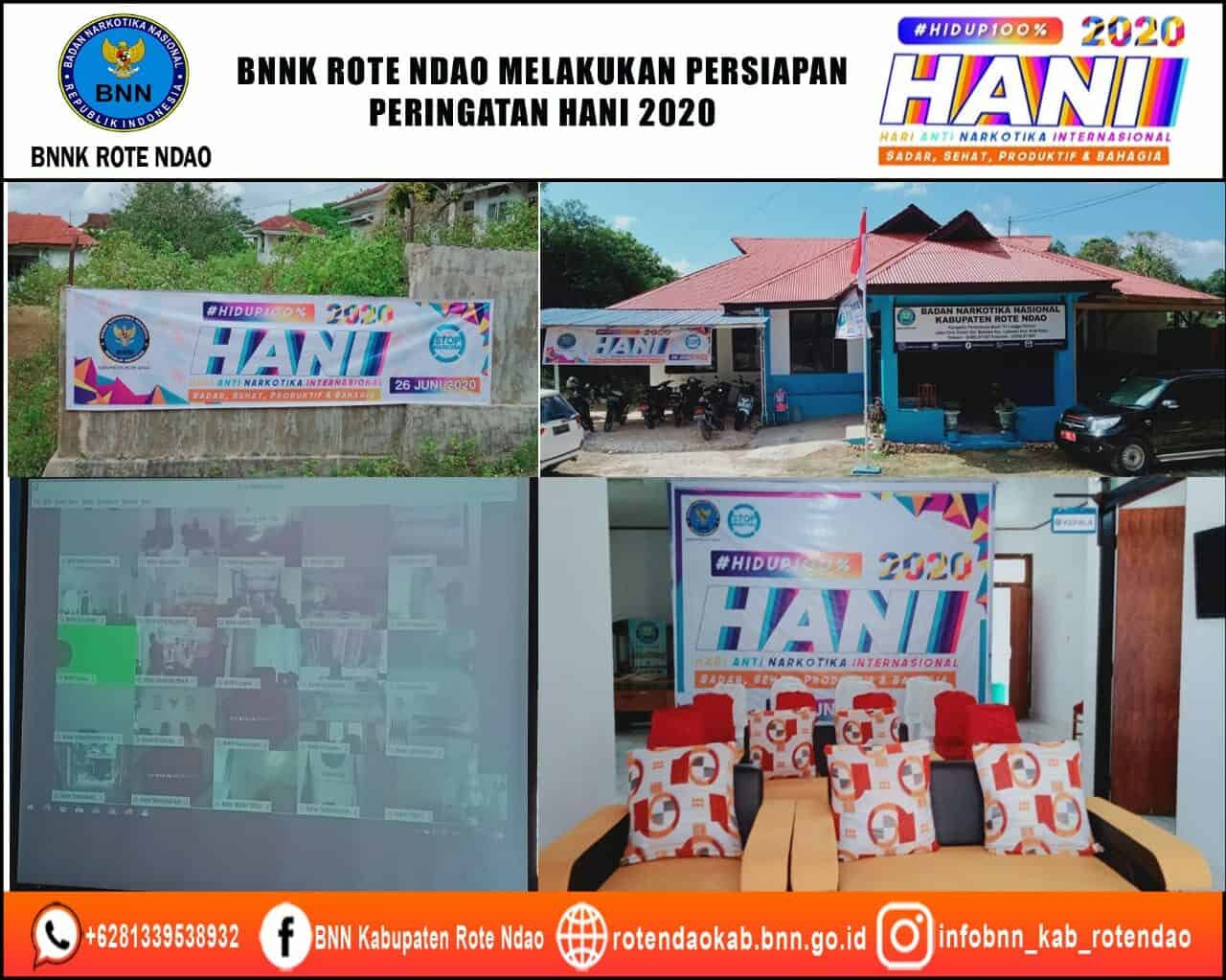 BNNK Rote Ndao Melakukan Persiapan Peringatan HANI 2020 BNNK Rote Ndao Melakukan Persiapan Peringatan HANI 2020