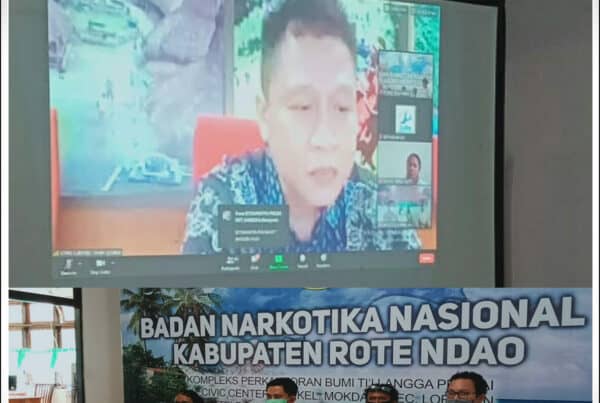 Vidcon dengan KPPN 039 Kupang Kegiatan Flash Meeting Petunjuk Teknis Pelaksaan Pengajuan SPM ke KPPN Pada Masa Keadaan Darurat Covid-19