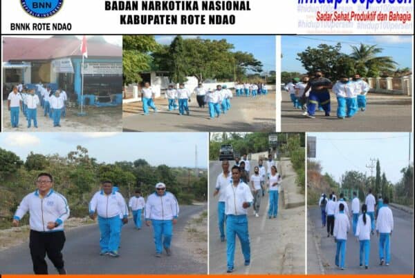 Jumat Sehat Pegawai BNNK Rote Ndao