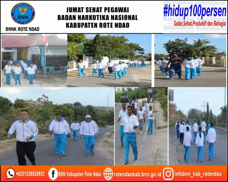 Jumat Sehat Pegawai BNNK Rote Ndao