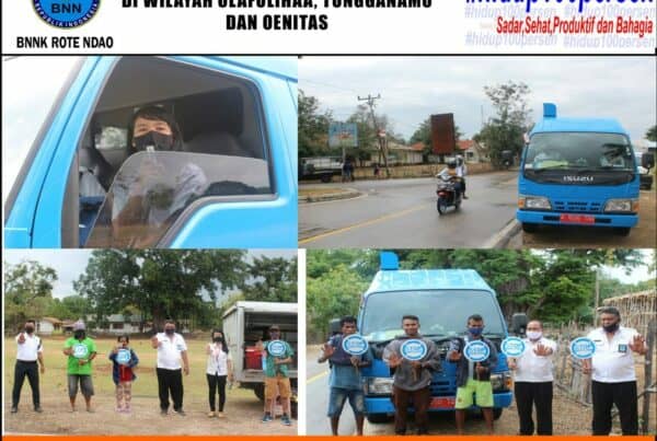 KIE P4GN dan Cegah Covid-19 di Wilayah Olafuliha’a, Tungganamo dan Oenitas