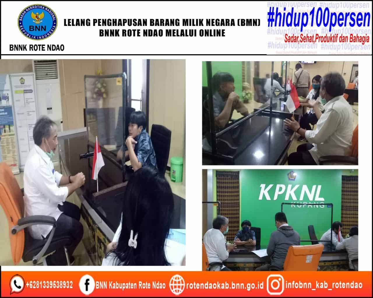 Lelang Penghapusan Barang Milik Negara (BMN) BNNK Rote Ndao Melalui Online Lelang Penghapusan Barang Milik Negara (BMN) BNNK Rote Ndao Melalui Online