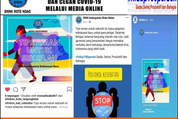 Diseminasi Informasi P4GN Dan Cegah Covid-19 Melalui Media Online