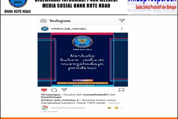 Diseminasi Informasi P4GN Melalui Media Sosial