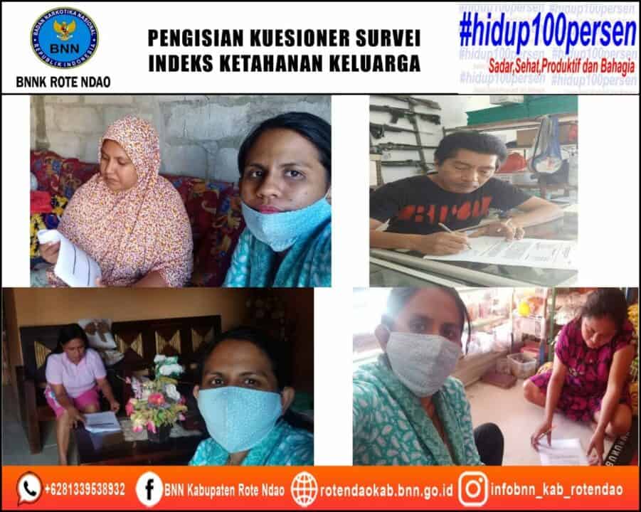 Pengisian Kuesioner Survei Indeks Ketahanan Keluarga