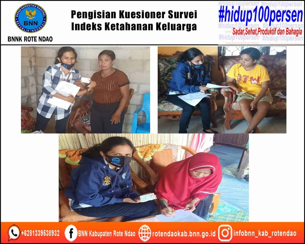 Pengisian Kuesioner Survei Indeks Ketahanan Keluarga Pengisian Kuesioner Survei Indeks Ketahanan Keluarga