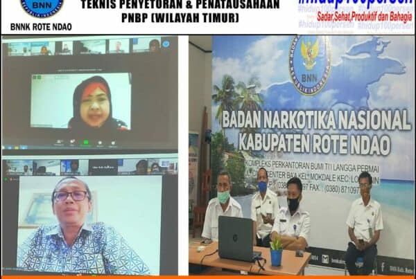Mengikuti Rapat Teknis Penyetoran dan Penatausahaan Penerimaan Negara Bukan Pajak (PNBP) Wilayah Timur Melalui Vidcon