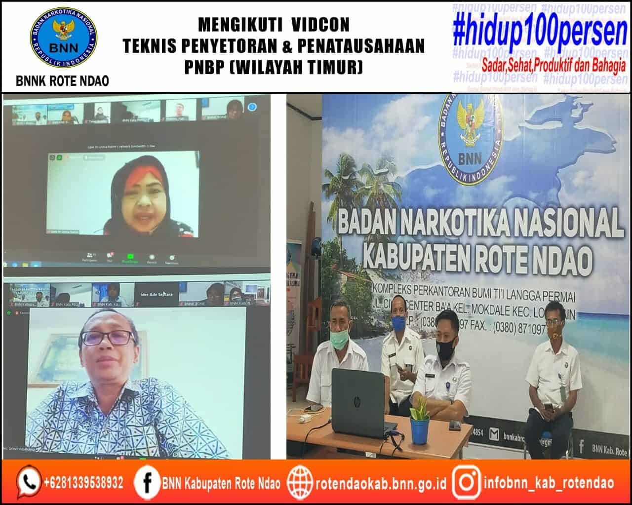 Mengikuti Rapat Teknis Penyetoran dan Penatausahaan Penerimaan Negara Bukan Pajak (PNBP) Wilayah Timur Melalui Vidcon Mengikuti Rapat Teknis Penyetoran dan Penatausahaan Penerimaan Negara Bukan Pajak (PNBP) Wilayah Timur Melalui Vidcon