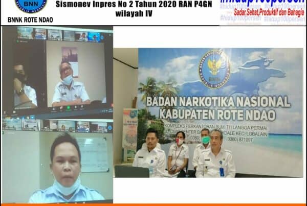 Mengikuti Kegiatan Sosialisasi Virtual Sismonev Inpres Nomor 2 Tahun 2020 Wilayah IV