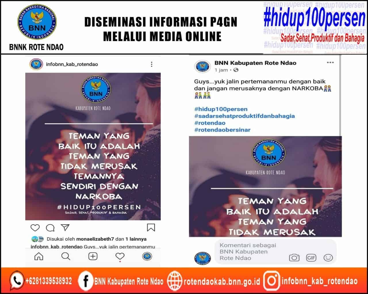 Diseminasi Informasi P4GN Melalui Media Online Diseminasi Informasi P4GN Melalui Media Online