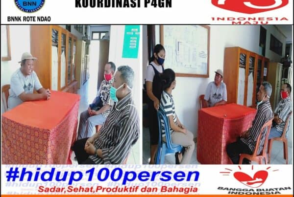 Koordinas P4GN dengan Dinas Kesehatan Kabupaten Rote Ndao