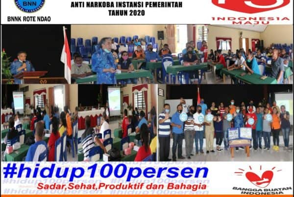 Kegiatan Program Pemberdayaan Penggiat Anti Narkoba di Instansi Pemerintah Melalui Rapat Kerja Program Pemberdayaan Masyarakat Anti Narkoba Tahun 2020