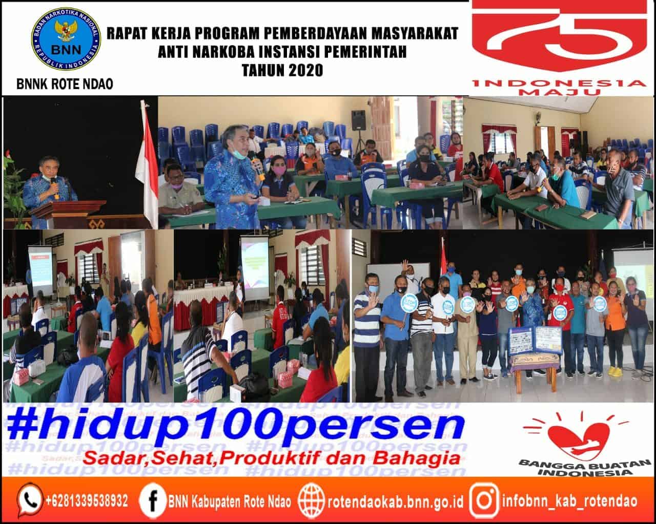 Kegiatan Program Pemberdayaan Penggiat Anti Narkoba di Instansi Pemerintah Melalui Rapat Kerja Program Pemberdayaan Masyarakat Anti Narkoba Tahun 2020 Kegiatan Program Pemberdayaan Penggiat Anti Narkoba di Instansi Pemerintah Melalui Rapat Kerja Program Pemberdayaan Masyarakat Anti Narkoba Tahun 2020
