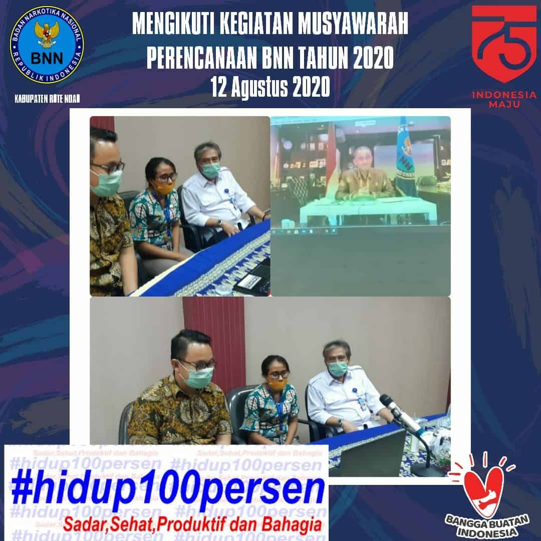 Mengikuti Musyawarah Perencanaan BNN Tahun 2020 Secara Virtual Melalui Video Conference Mengikuti Musyawarah Perencanaan BNN Tahun 2020 Secara Virtual Melalui Video Conference