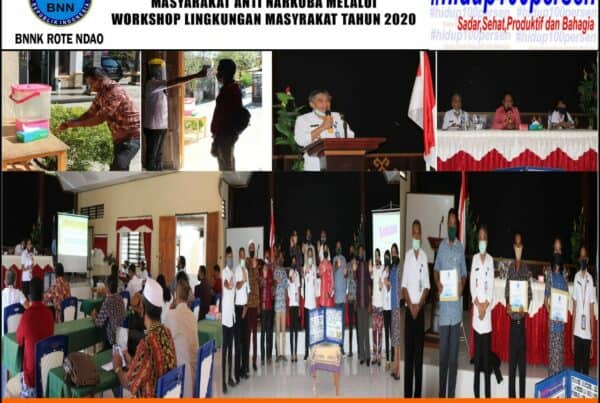 Pengembangan Kapasitas dan Pembinaan Masyarakat Anti Narkoba melalui Workshop di Lingkungan Masyarakat Tahun 2020