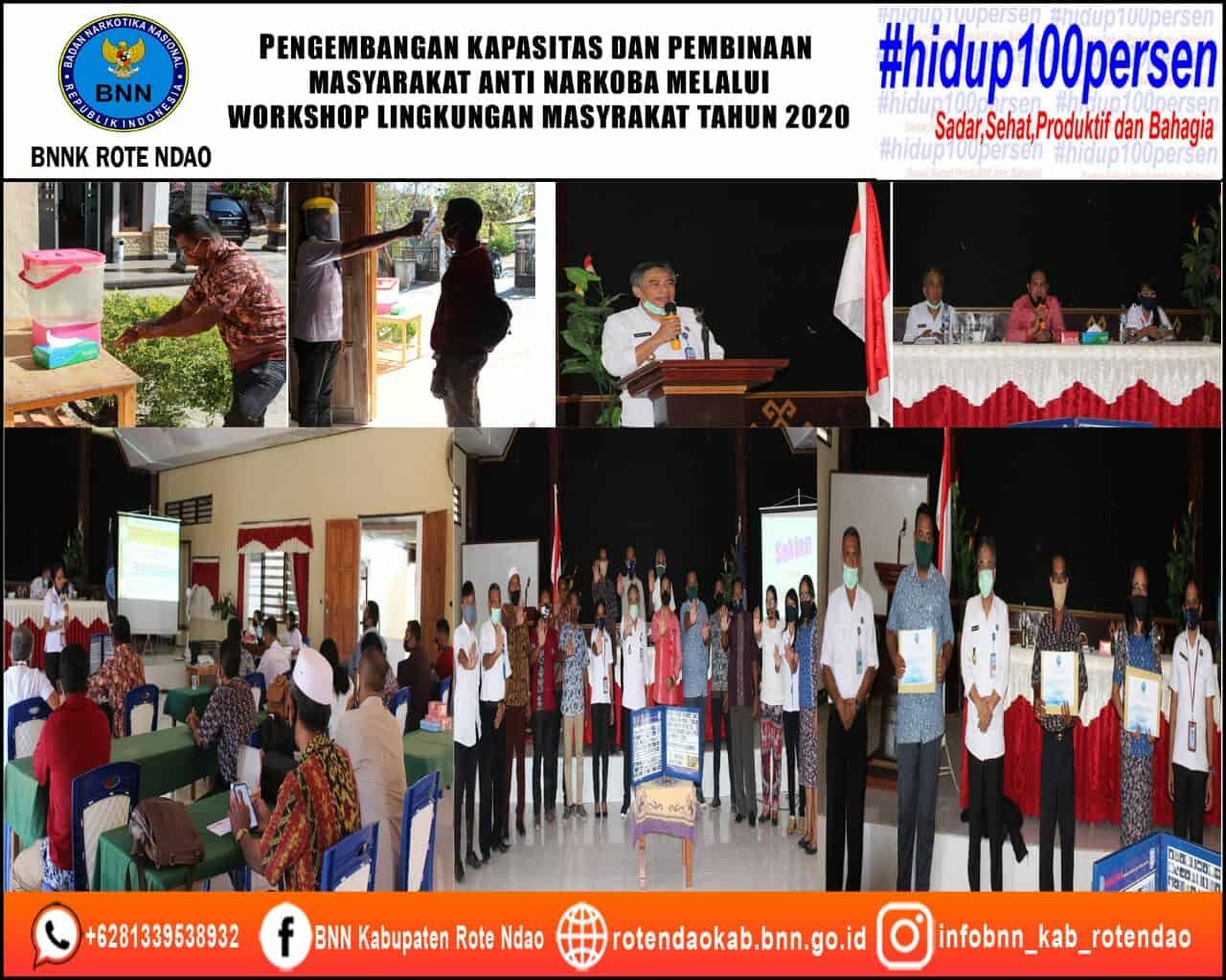 Pengembangan Kapasitas dan Pembinaan Masyarakat Anti Narkoba melalui Workshop di Lingkungan Masyarakat Tahun 2020 Pengembangan Kapasitas dan Pembinaan Masyarakat Anti Narkoba melalui Workshop di Lingkungan Masyarakat Tahun 2020
