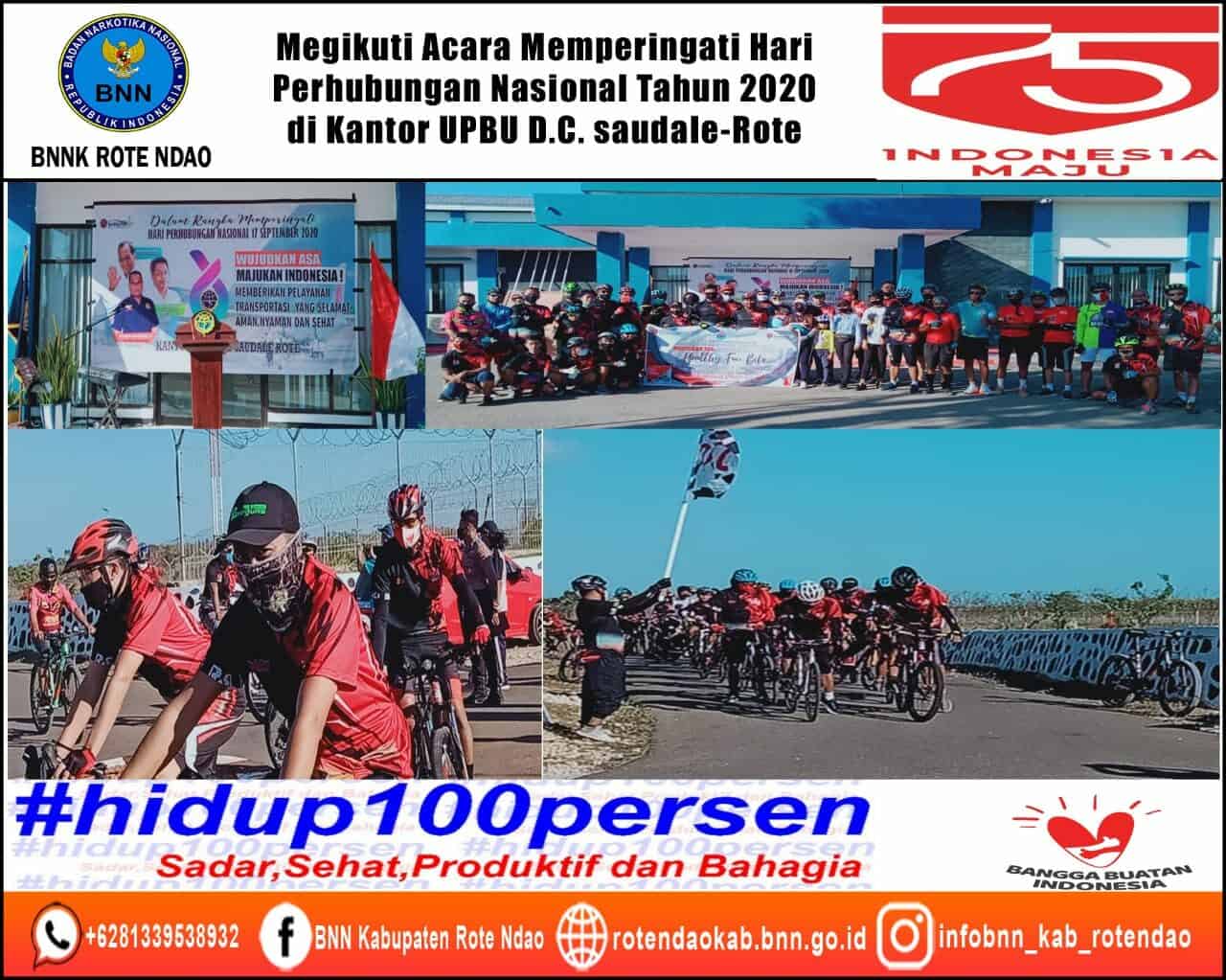Mengikuti Acara Memperingati Hari Perhubungan Nasional Tahun 2020 di Kantor UPBU D.C. Saudale Rote Melalui Bersepeda Mengikuti Acara Memperingati Hari Perhubungan Nasional Tahun 2020 di Kantor UPBU D.C. Saudale Rote Melalui Bersepeda