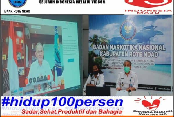 Mengikuti Rapim BNN RI, BNNP dan BNNK/Kota Seluruh Indonesia Secara Virtual Melalui Video Conference