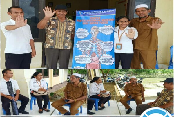 Koordinasi dalam Rangka Pelaksanaan Advokasi Pembangunan Berwawasan Anti Narkoba ke Instansi Terkait pada Desa Papela