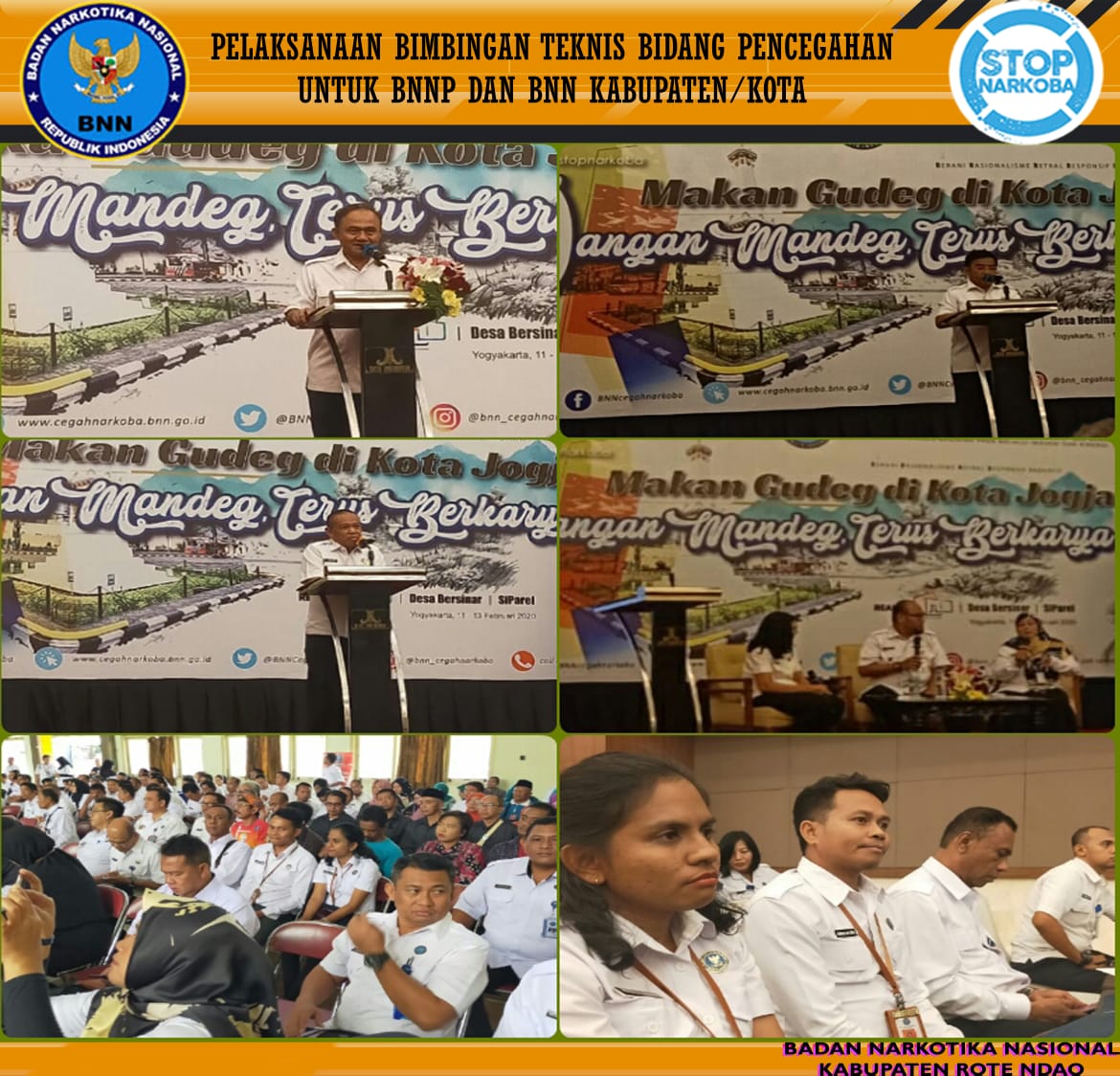 Pelaksanaan Bimbingan Teknis Bidang Pencegahan untuk BNNP dan BNN Kabupaten/Kota Pelaksanaan Bimbingan Teknis Bidang Pencegahan untuk BNNP dan BNN Kabupaten/Kota