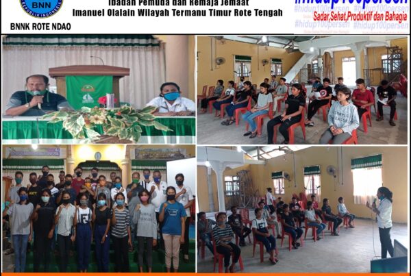 Diseminasi Informasi P4GN Melalui Insert Konten pada Kegiatan Ibadah Pemuda dan Remaja Jemaat Imanuel Olalain Wilayah Termanu Timur Rote Tengah