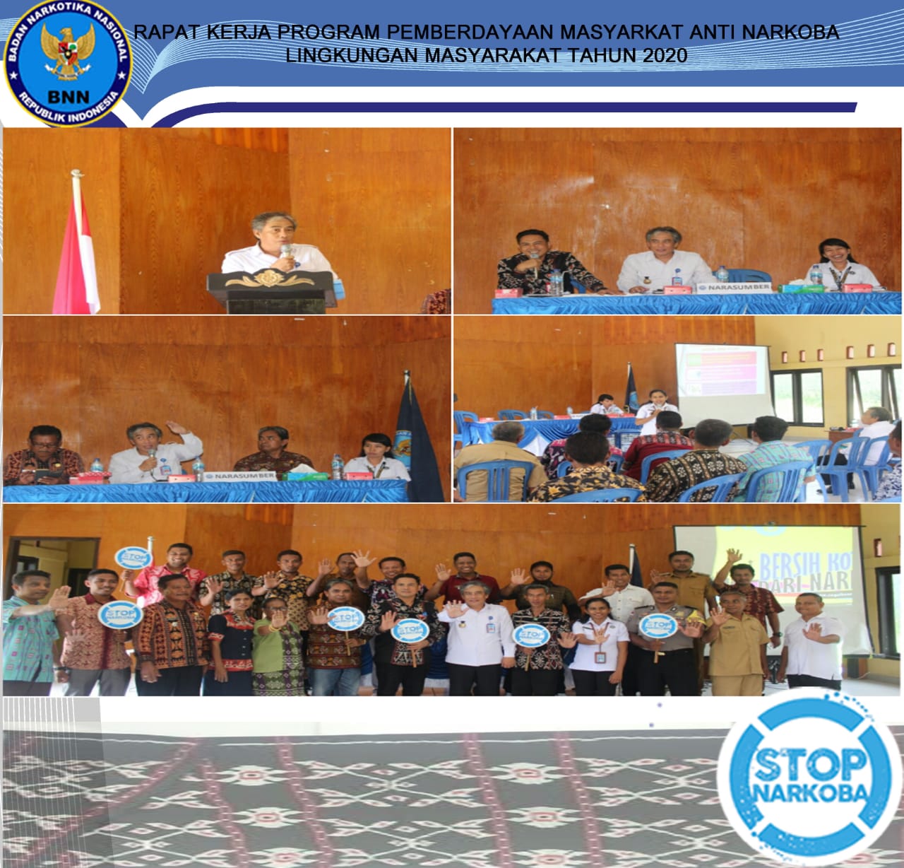 Rapat Kerja Program Pemberdayaan Masyarakat Anti Narkoba Lingkungan Masyarakat Tahun 2020 Rapat Kerja Program Pemberdayaan Masyarakat Anti Narkoba Lingkungan Masyarakat Tahun 2020
