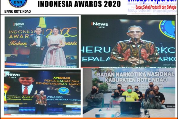Kepala BNN RI Terpilih Mendapat Kategori Tokoh Nasional Dalam Indonesia Awards 2020, BNNK Rote Ndao Gelar Nonton Bareng