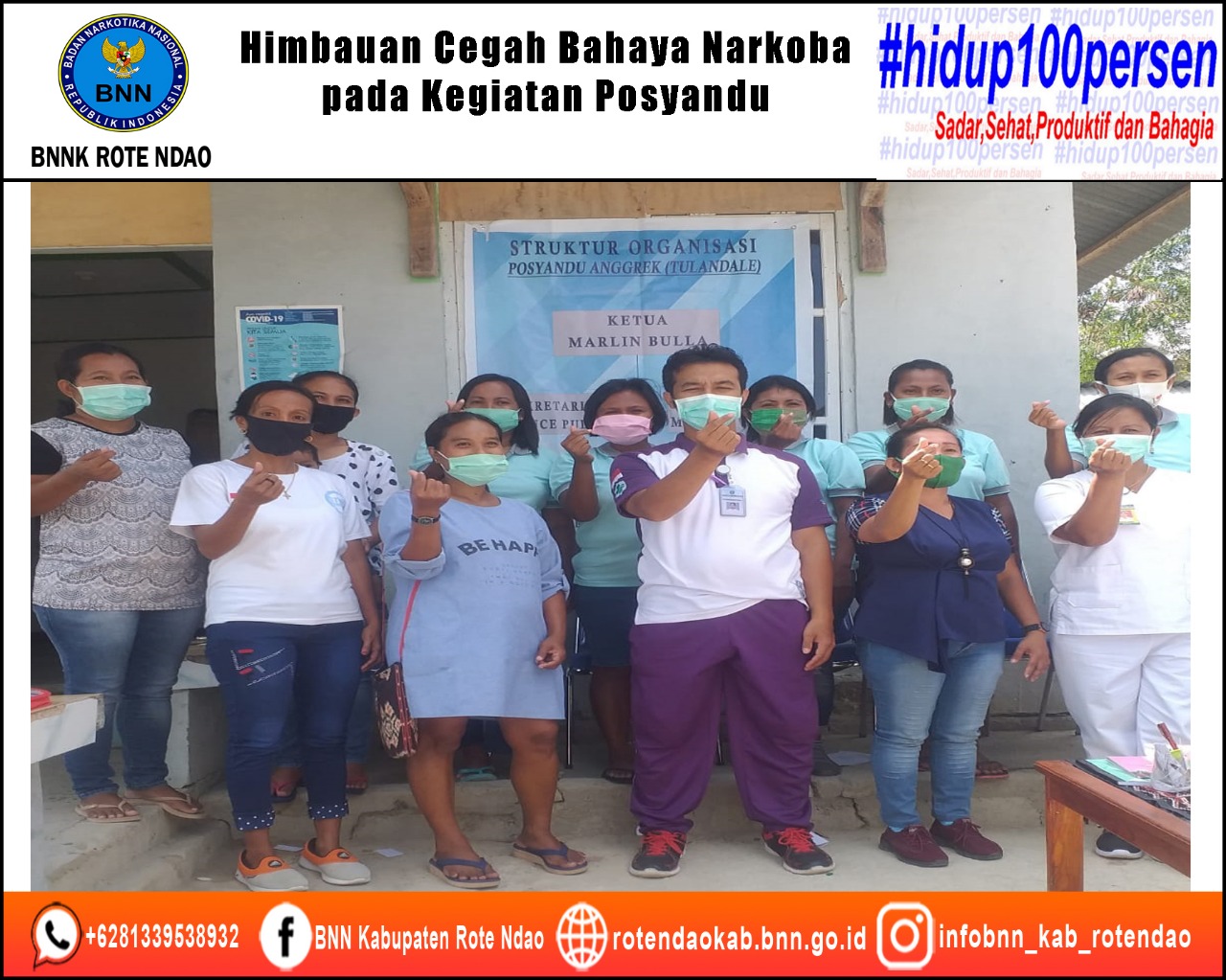 Himbauan Cegah Bahaya Narkoba pada Kegiatan Posyandu Himbauan Cegah Bahaya Narkoba pada Kegiatan Posyandu