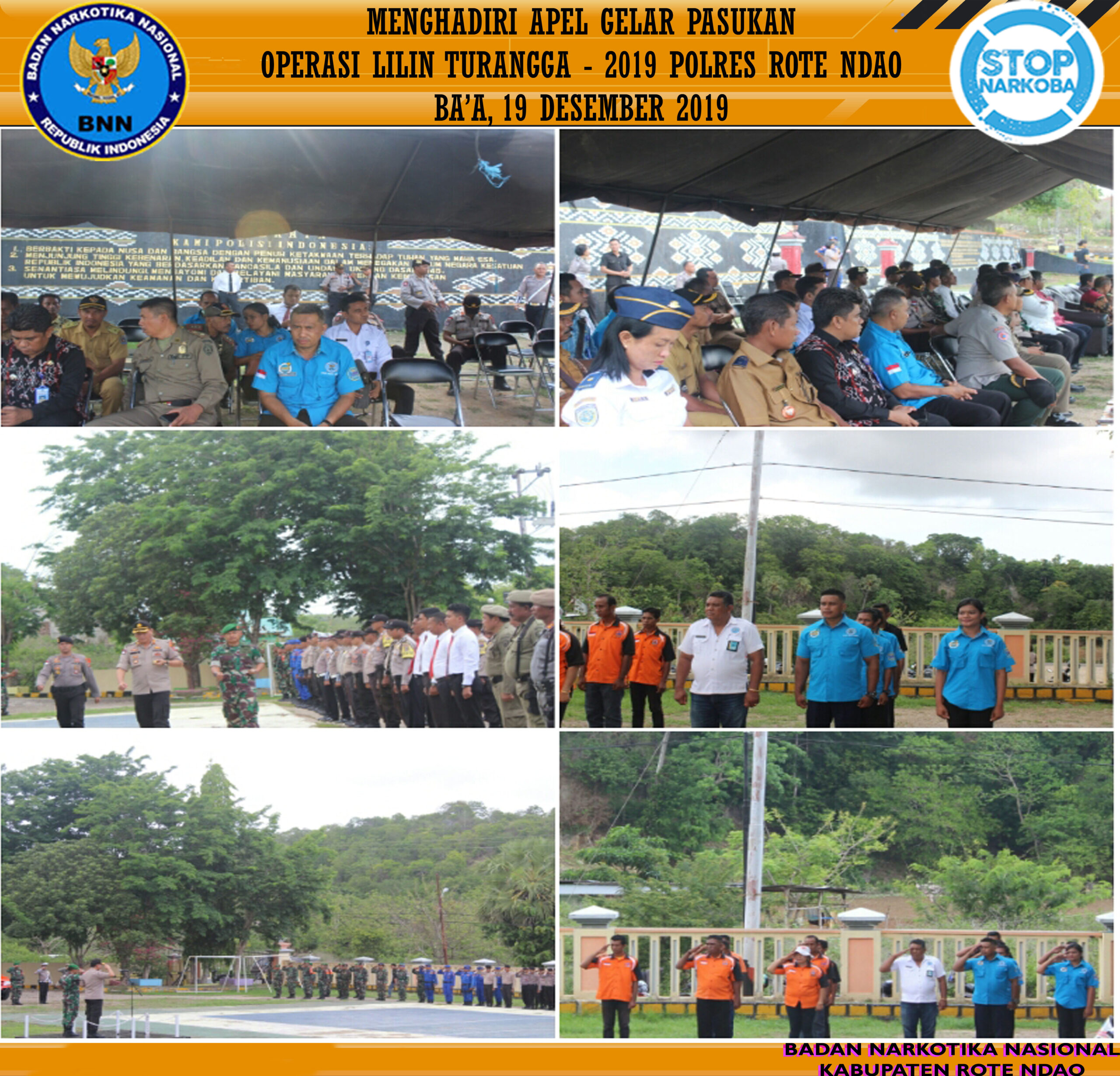 Menghadiri Apel Gelar Pasukan Operasi Lilin Turangga - 2019 Menghadiri Apel Gelar Pasukan Operasi Lilin Turangga - 2019