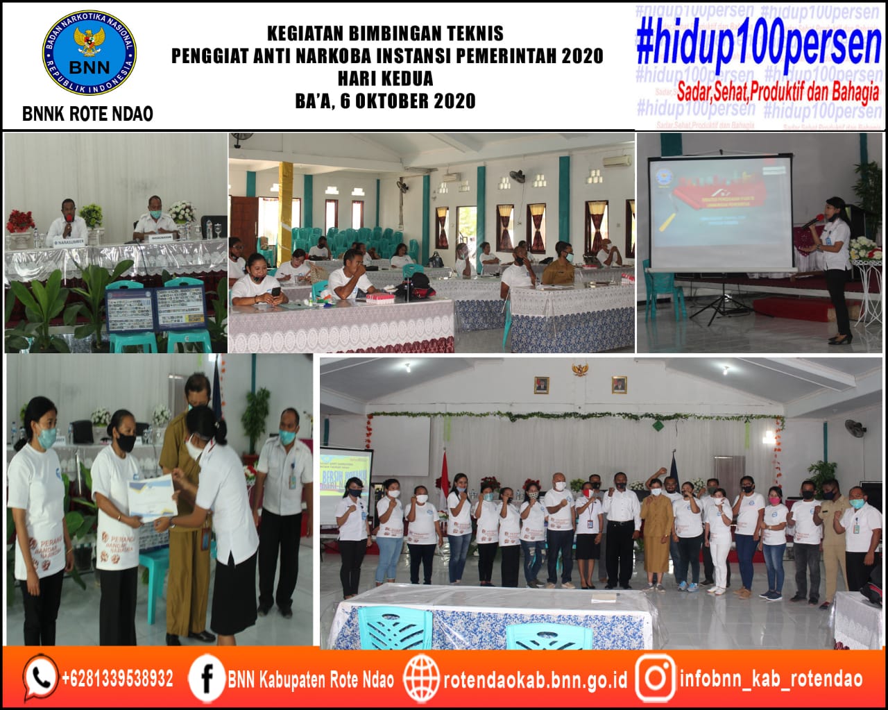 Kegiatan Bimbingan Teknis Penggiat Anti Narkoba Instansi Pemerintah Tahun 2020 Hari Kedua Kegiatan Bimbingan Teknis Penggiat Anti Narkoba Instansi Pemerintah Tahun 2020 Hari Kedua