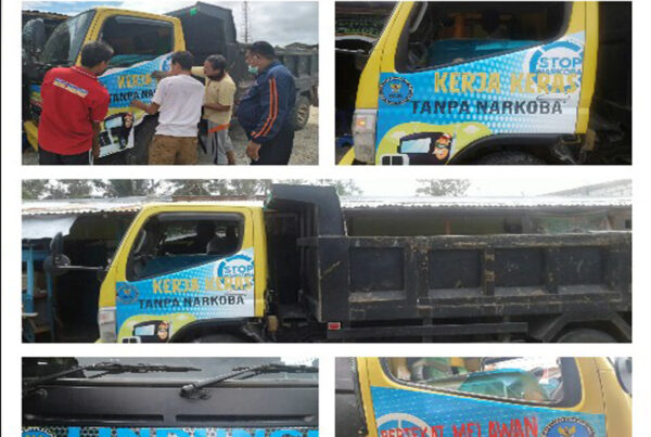 Diseminasi Informasi P4GN Melalui Pemasangan Branding Pada Sarana Publik