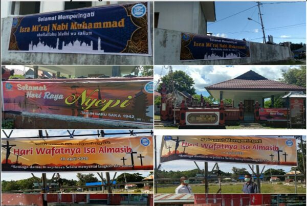 Pemasangan Spanduk Memperingati Hari Raya Keagamaan dan Hari Besar Nasional Pemasangan Spanduk Memperingati Hari Raya Keagamaan dan Hari Besar Nasional