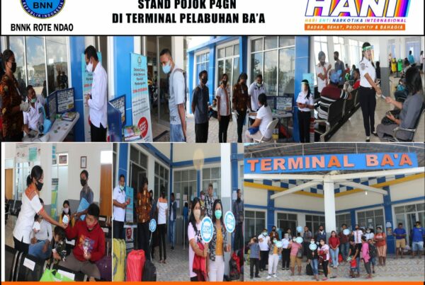 Pemasangan Spanduk Ucapan Selamat Memperingati Hari Bhayangkara ke -74