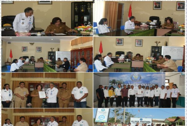 Kepala BNNK Rote Ndao Melakukan Koordinasi dengan Bupati Rote Ndao Atas Terbitnya Izin Operasional Klinik Pratama BNNK Rote Ndao