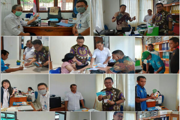 Cegah Covid - 19, BNNK Rote Ndao Melaksanakan Lanjutan Pembagian Material Kesehatan dan Obat-obatan Penunjang Kesehatan kepada Pegawai