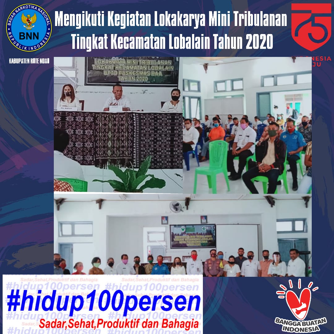 Mengikuti Kegiatan Lokakarya Mini Tribulanan Tingkat Kecamatan Lobalain UPTD Puskesmas Ba'a Tahun 2020 Mengikuti Kegiatan Lokakarya Mini Tribulanan Tingkat Kecamatan Lobalain UPTD Puskesmas Ba'a Tahun 2020