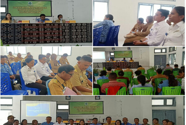 Menghadiri Kegiatan Lokakarya Mini Triwulan Lintas Sektor Tingkat Kecamatan Lobalain di Puskesmas Ba'a Menghadiri Kegiatan Lokakarya Mini Triwulan Lintas Sektor Tingkat Kecamatan Lobalain di Puskesmas Ba'a