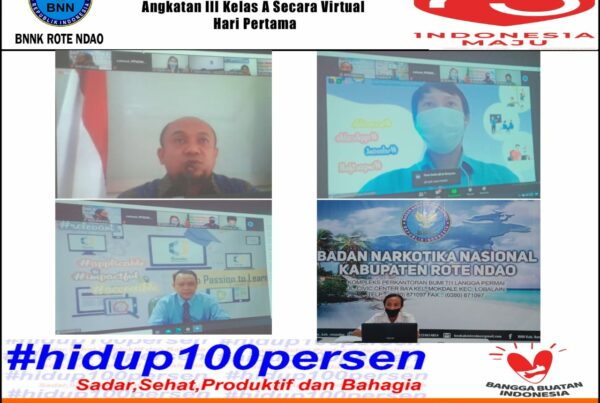 Mengikuti Kegiatan Pelatihan Bendahara Penerimaan Angkatan III Kelas A secara Virtual hari pertama