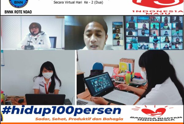 Mengikuti Kegiatan Pelatihan Teknis Bidang Pencegahan BNN secara Virtual (Distance Learning) Hari Ke-2 (Dua)