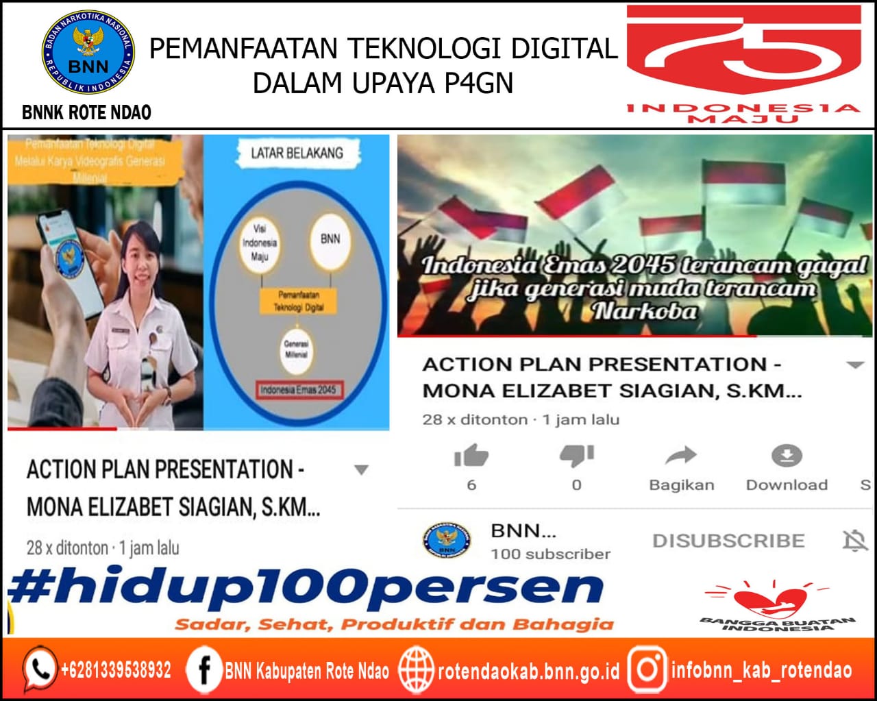 Pemanfaatan Teknologi Digital Dalam Upaya P4GN Pemanfaatan Teknologi Digital Dalam Upaya P4GN