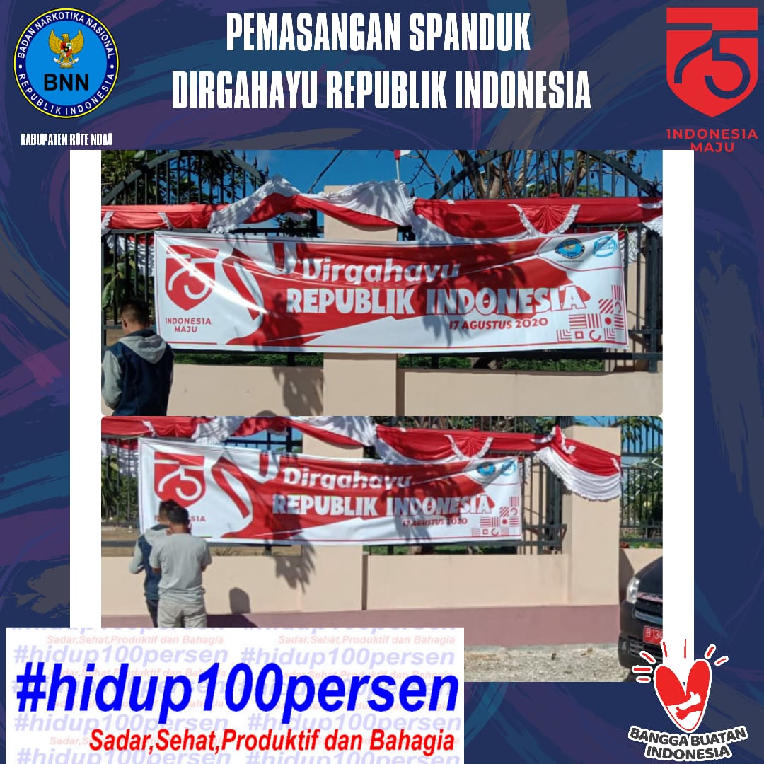 Pemasangan Spanduk Dirgahayu Republik Indonesia Pemasangan Spanduk Dirgahayu Republik Indonesia