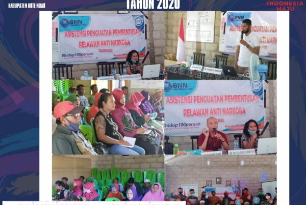 Kegiatan Asistensi Penguatan Pembentukan Relawan Anti Narkoba Tahun 2020 hari kedua