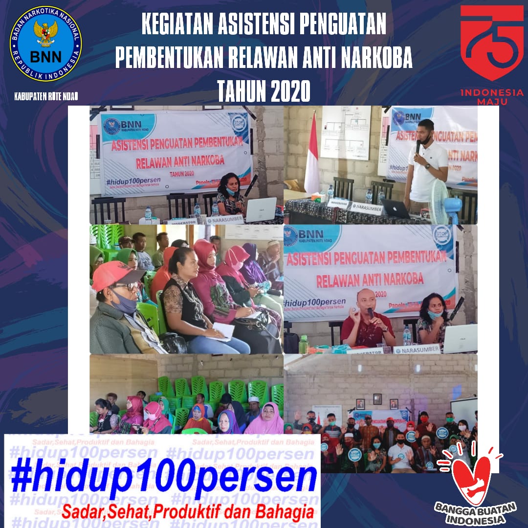 Kegiatan Asistensi Penguatan Pembentukan Relawan Anti Narkoba Tahun 2020 hari kedua Kegiatan Asistensi Penguatan Pembentukan Relawan Anti Narkoba Tahun 2020 hari kedua
