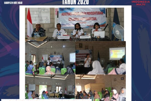 Kegiatan Asistensi Penguatan Pembentukan Relawan Anti Narkoba Tahun 2020 hari pertama